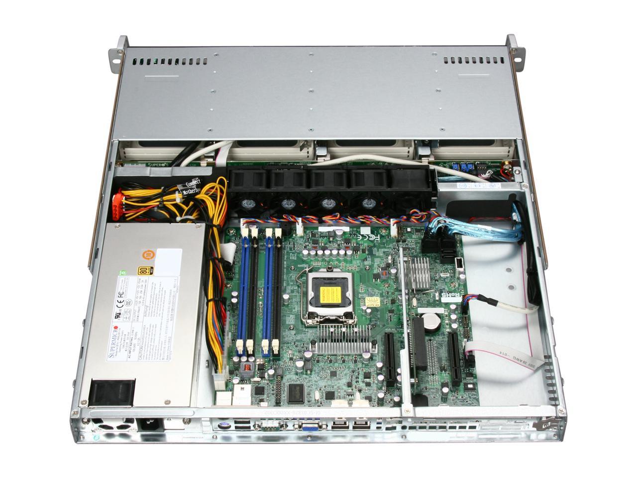 Supermicro SuperServer 5017C-LF - Server - rack-mountable - 1-way