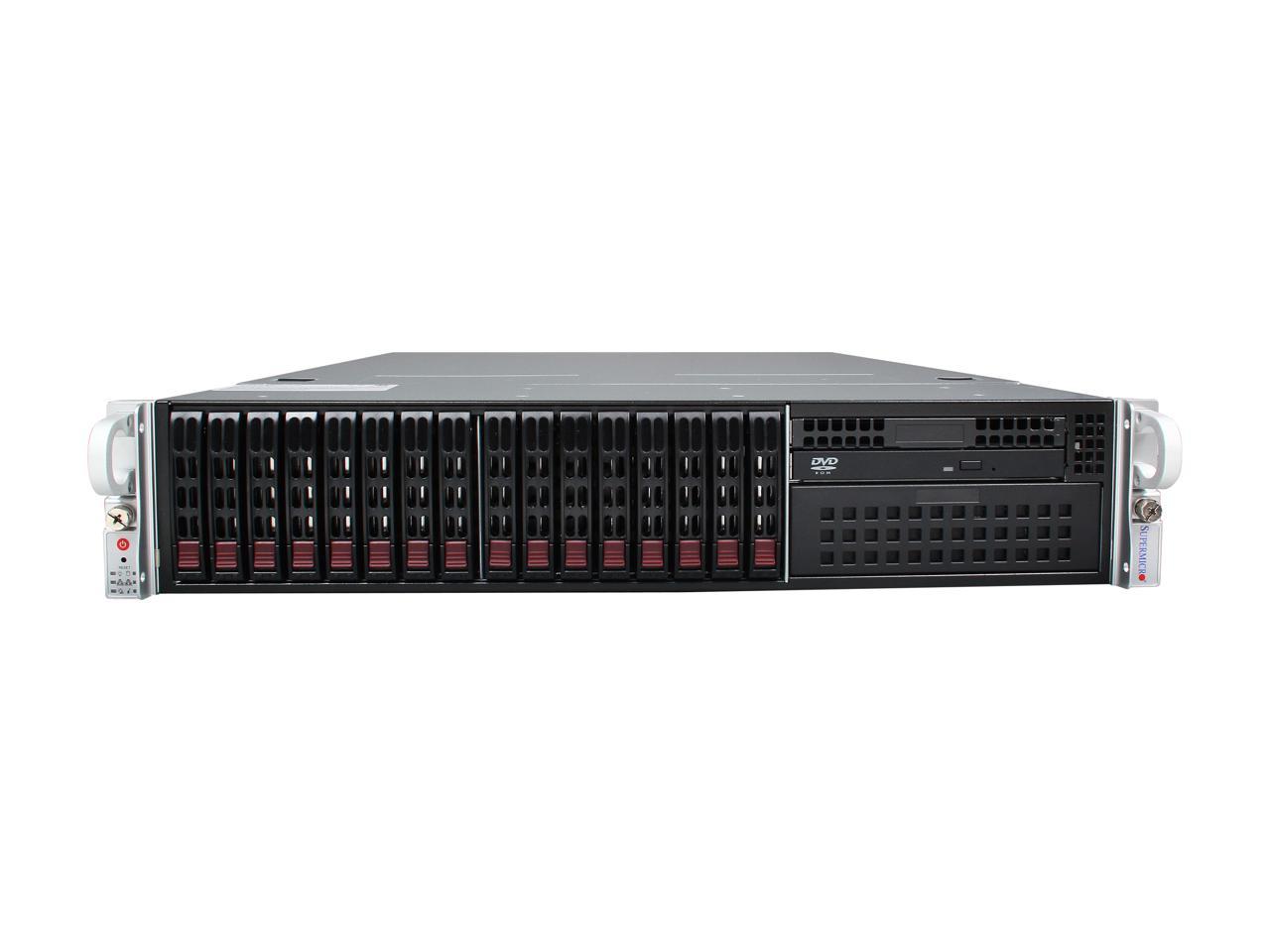 SUPERMICRO SuperServer SYS-2026T-URF4+ 2U Rackmount Server Barebone ...