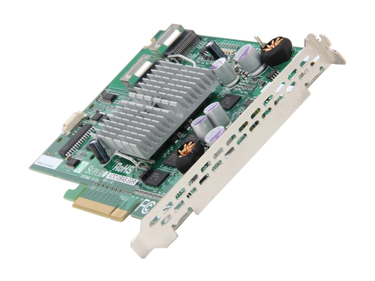SUPERMICRO AOCUSASS8iR PCI Express SATA / SAS RAID Controller Card