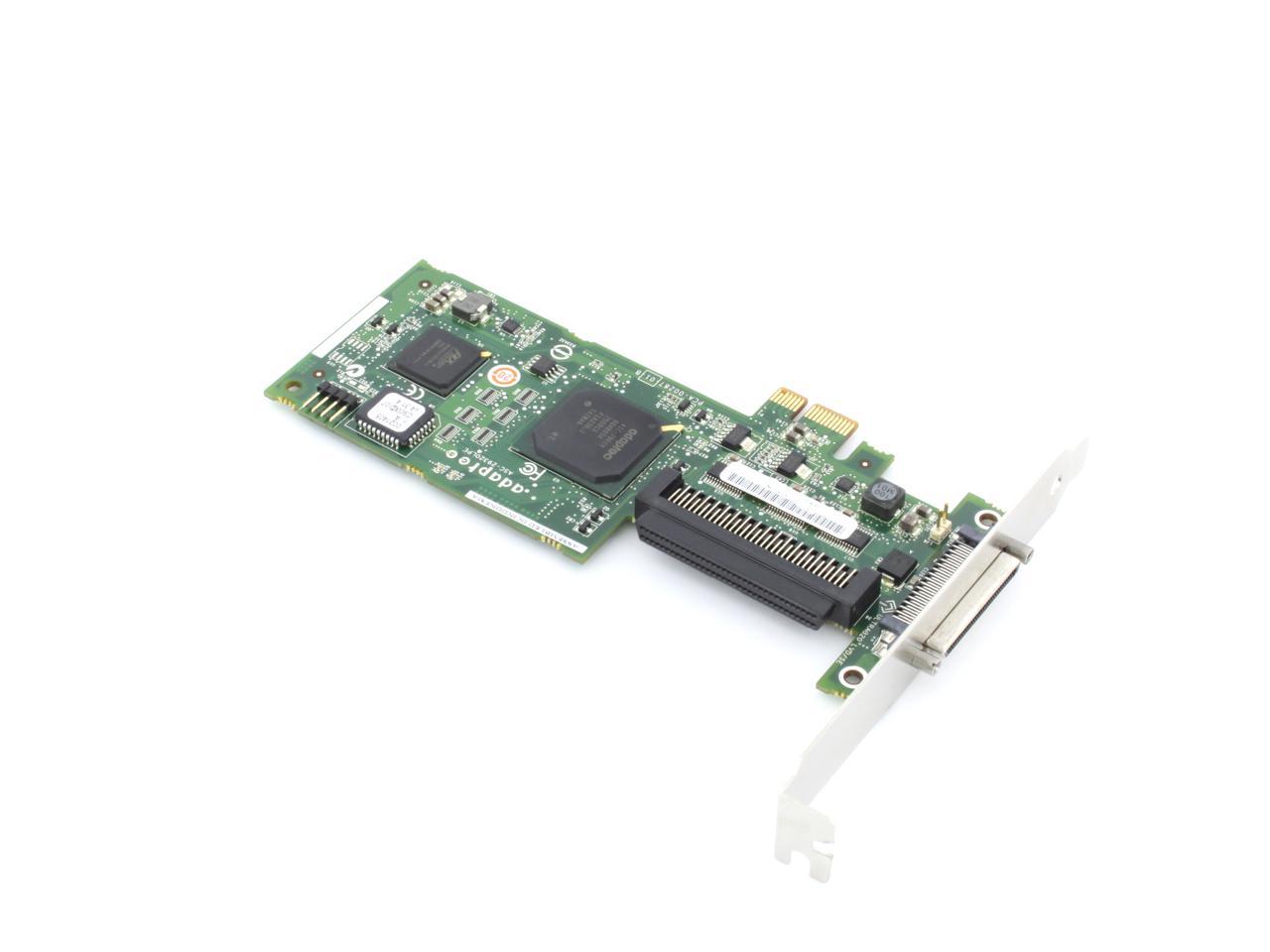 Adaptec SCSI Card 29320LPE 2248700-R PCIe x1 Controller Card, Single ...