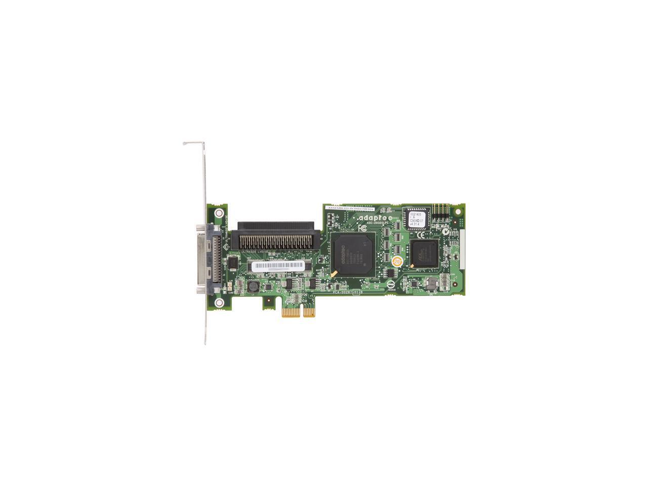 Open Box Adaptec 2250300R PCIe x 1 SCSI Host Bus Adapter (29320LPE