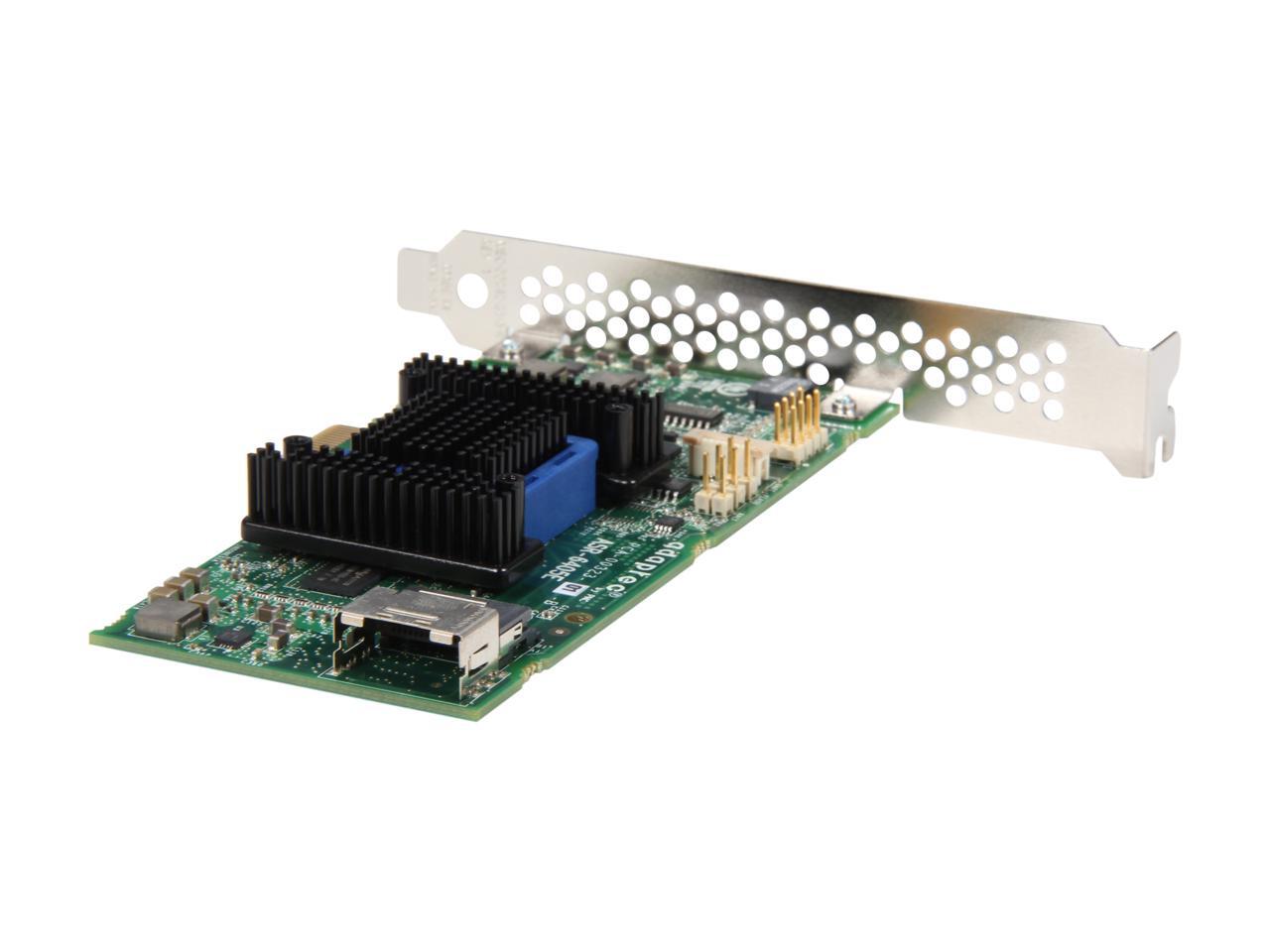 Adaptec RAID 6405E 2271700R 6Gb/s SATA/SAS 4 internal ports w/ 128MB