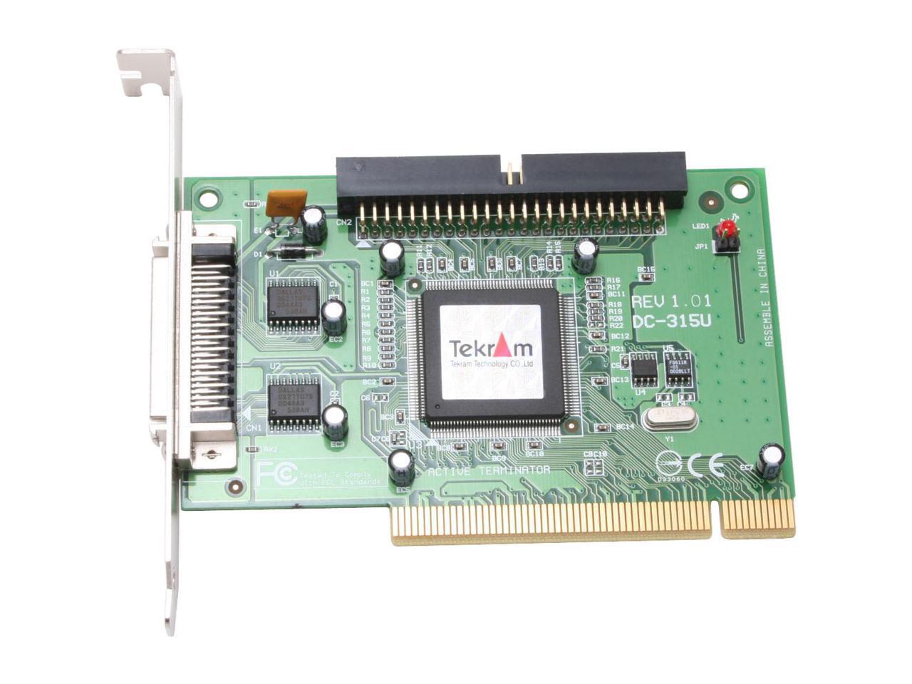 Tekram DC315U PCI Ultra SCSI Host Adapter (nonBIOS version)