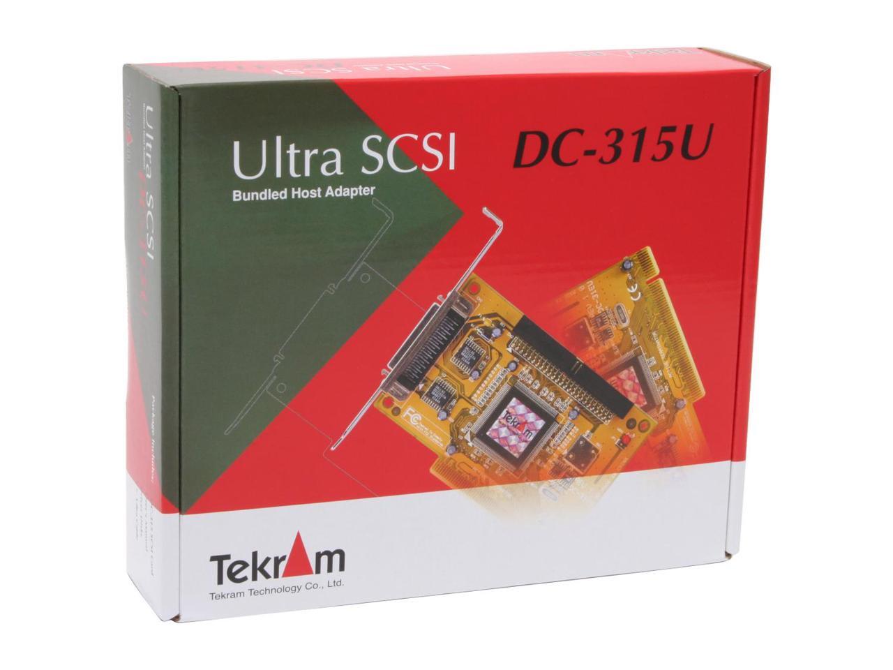 Tekram DC315U PCI Ultra SCSI Host Adapter (nonBIOS version)
