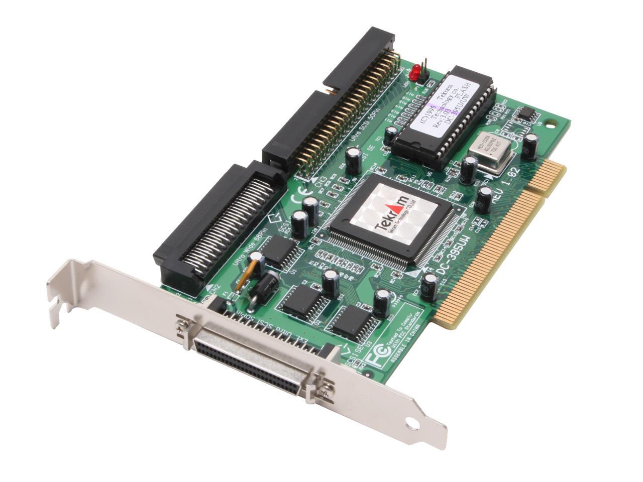 Tekram DC395UW PCI UltraWide SCSI Ultra 40 Host Adapter