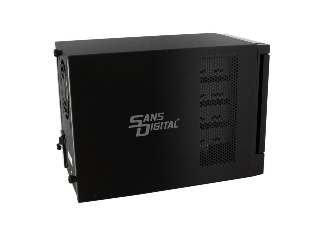 SANS DIGITAL TowerRAID TR4U+B JBOD 4 X SATA 3.5" Drive Bays 4 Bay SATA ...