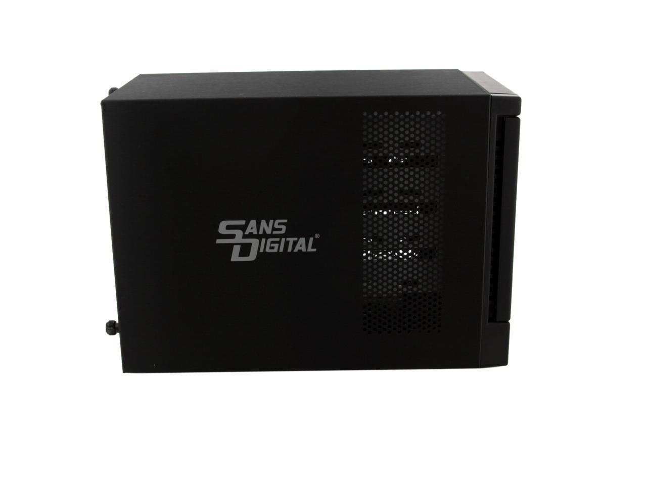 SANS DIGITAL TowerRAID TR4U+B JBOD 4 X SATA 3.5" Drive Bays 4 Bay SATA ...