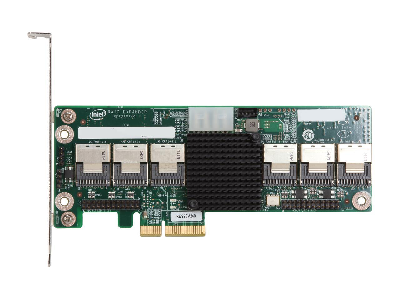 RES2SV240NC Intel Intel RAID Expander RES2SV240NC Serial Attach SCSI BRAND NEW! 