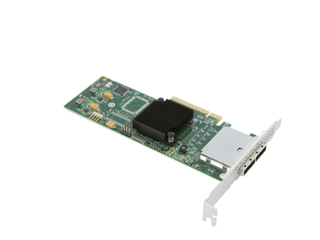 6Gbps 8Port HBA PCI-E Server SATA SAS Controller Card Intel SAS2008-8e 9200-8e