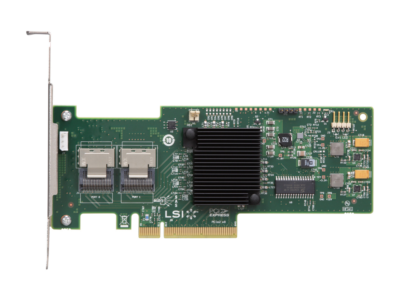 thumbnail image 2 of LSI 9267-8i 6Gb/s PCIe 2.0 RAID Controller – 8-Port SATA/SAS, 512MB Cache, W/ BBU09 Battery (Open Box) 2 of 6