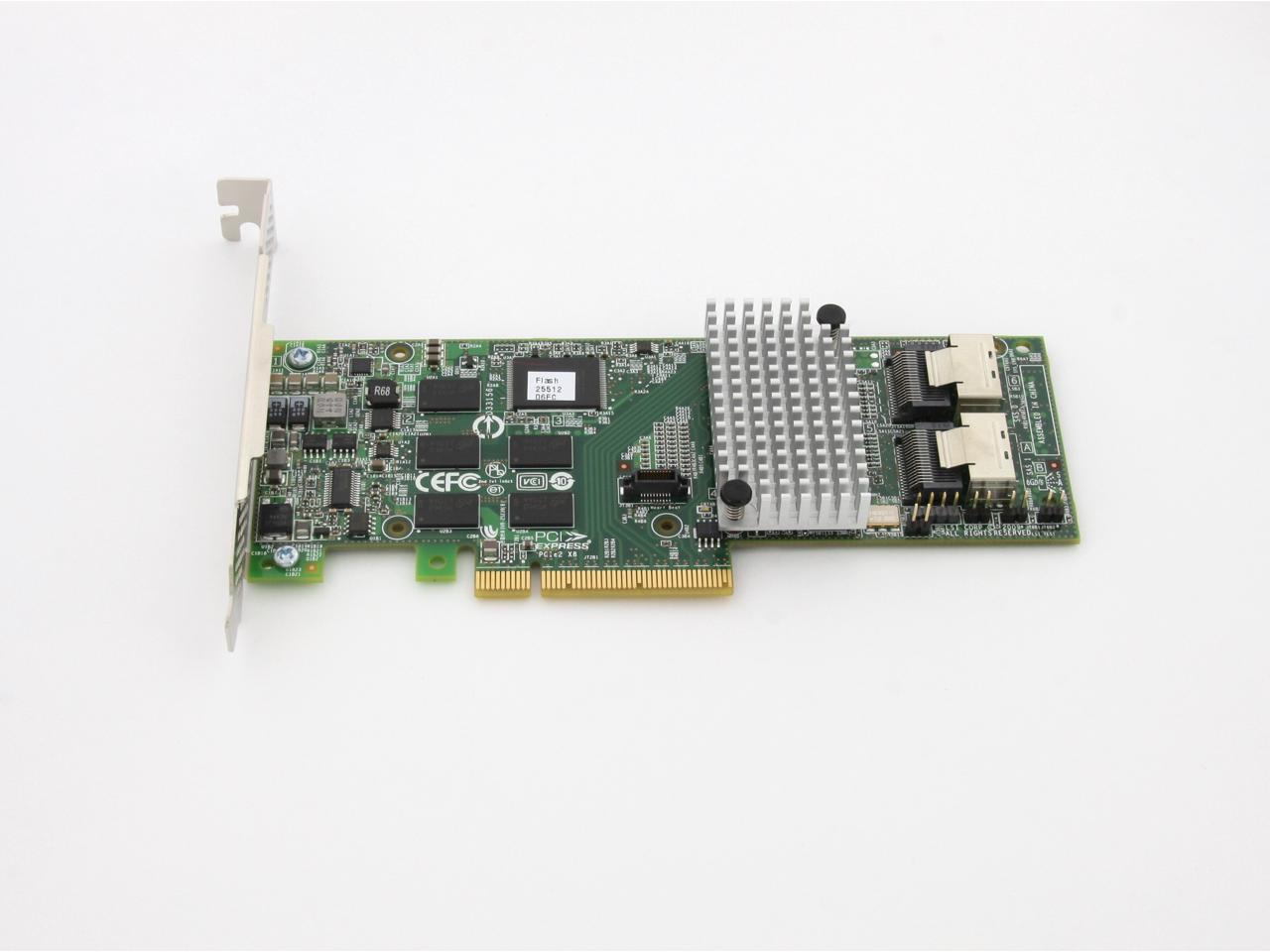 LSI MegaRAID 9261-8i 8-port PCI-E 6Gb SATA SAS Raid Controller for sale online 