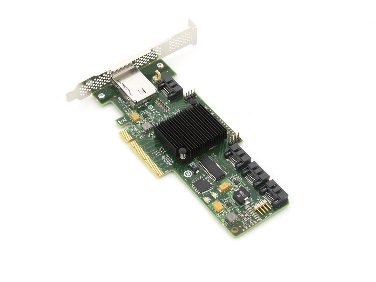 Socobeta Internal SAS/SATA RAID Controller PCI Express Host Bus Adapter 6GB 4-Port 9212-4i IT Mode