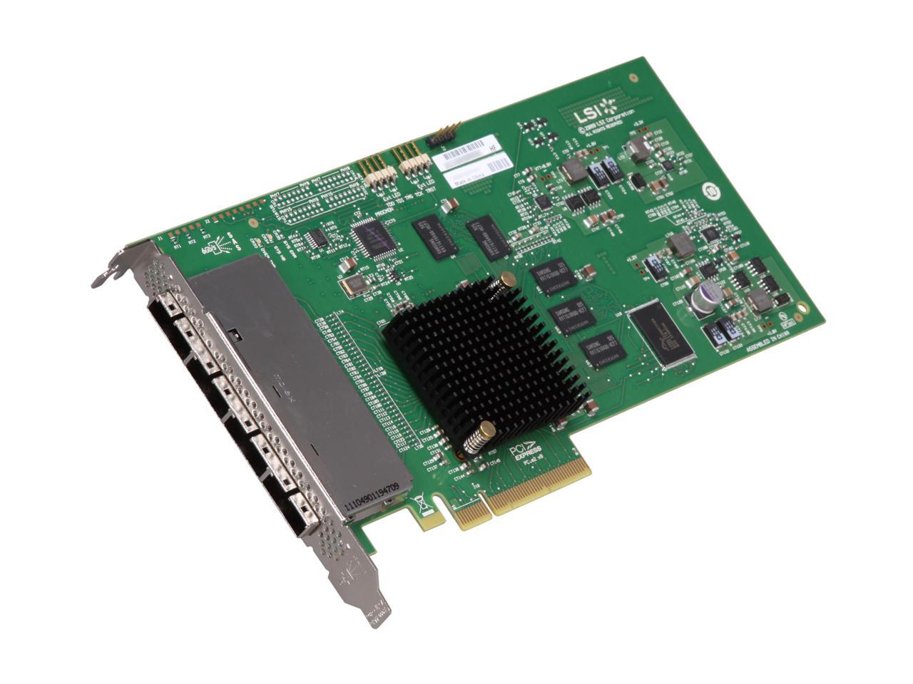 LSI SAS 9200-16e HBA Card, Single - Newegg.com