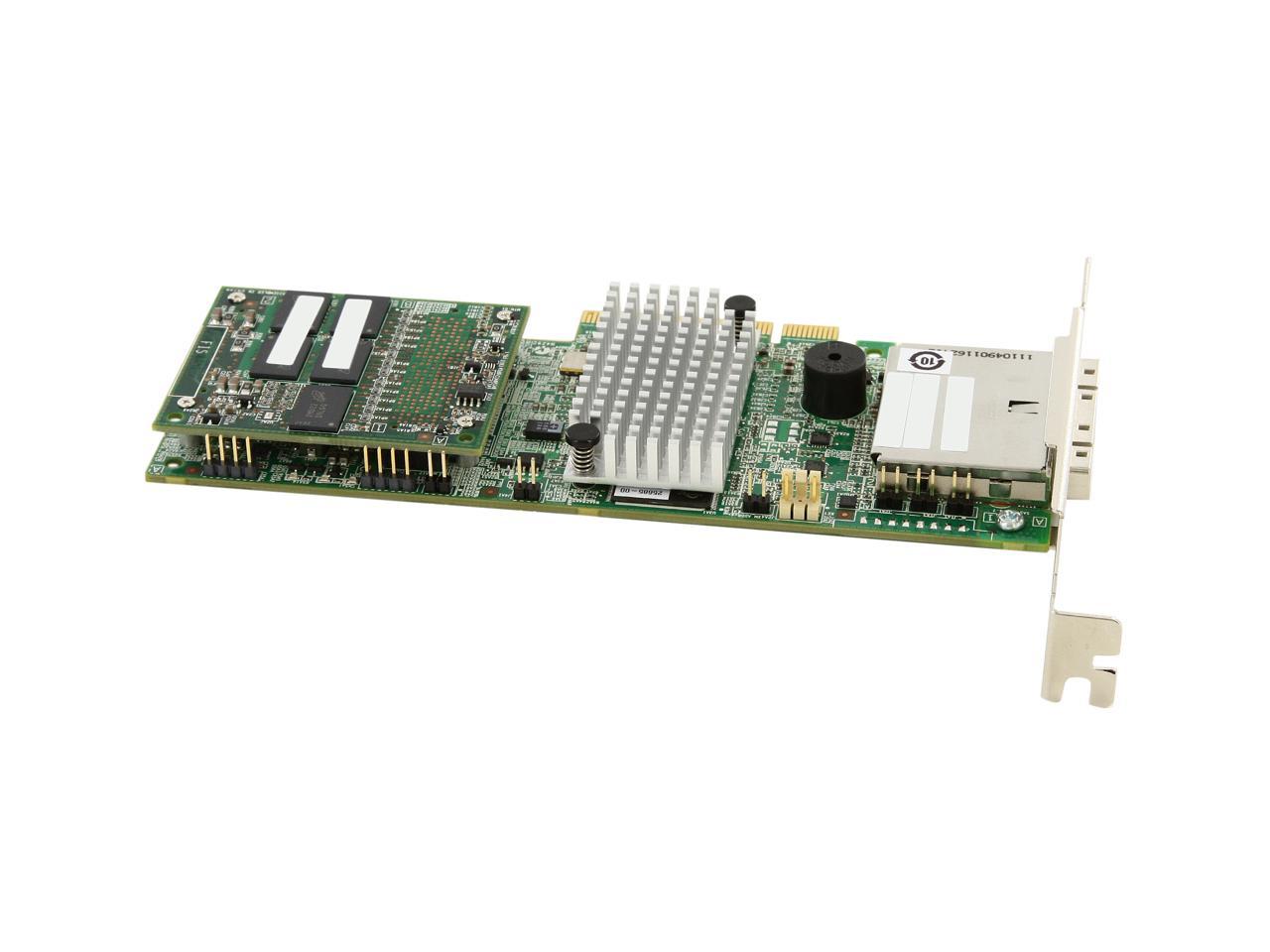LSI MegaRAID LSI00332 (9286-8e) PCI-Express 3.0 x8 SATA / SAS RAID 