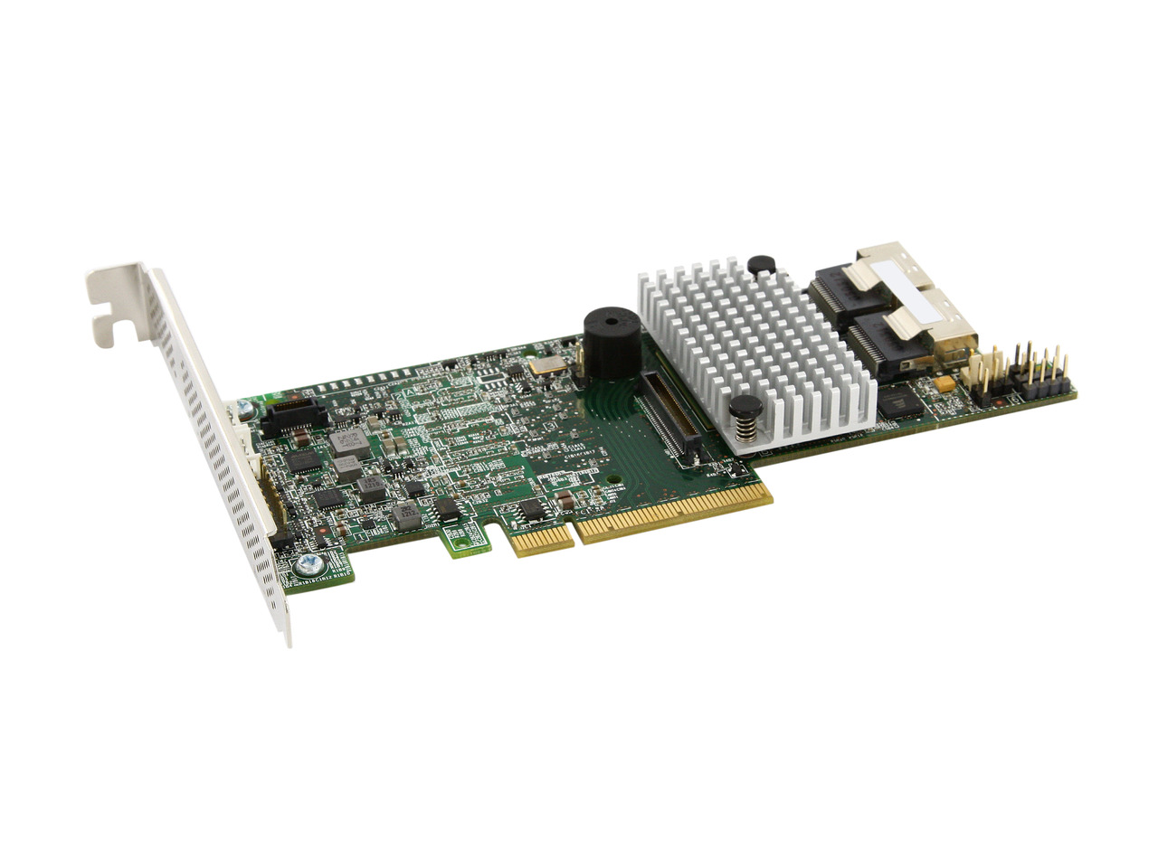 thumbnail image 2 of LSI Megaraid SAS 9271-8i RAID Controller Card - 1GB Cache, 8-Port SATA/SAS, PCIe X8 (Used) 2 of 10