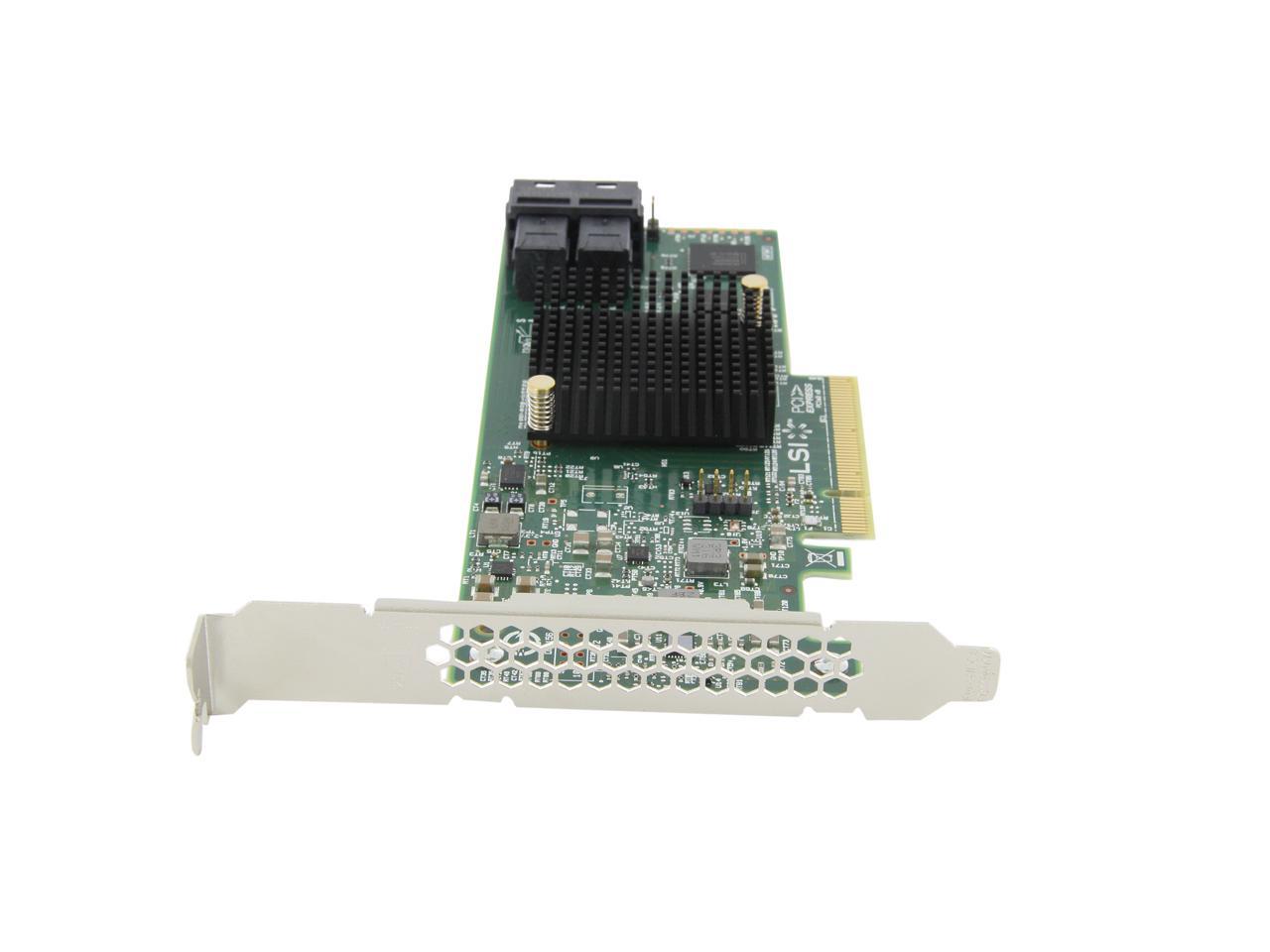 LSI/AVAGO SAS9300-8i 8-port SATA 6Gbps/SAS 12Gbps PCI-E 3.0 HBA Adapter US 