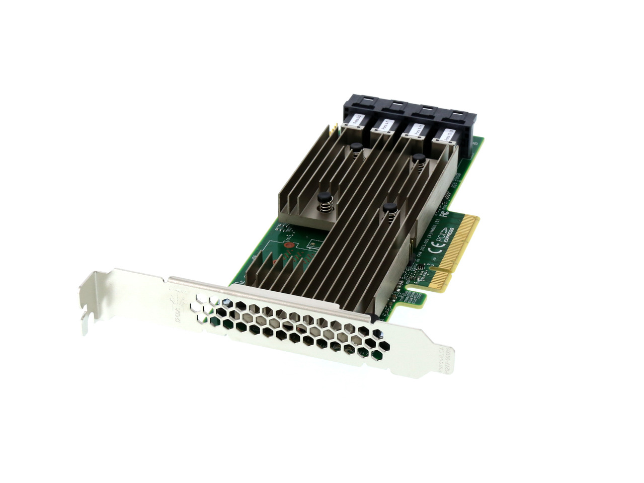 thumbnail interactive-video image 1 of LSI 9201-16i SAS/SATA Host Bus Adapter – PCIe 2.0 X8, 16-Port HBA Card 1 of 3
