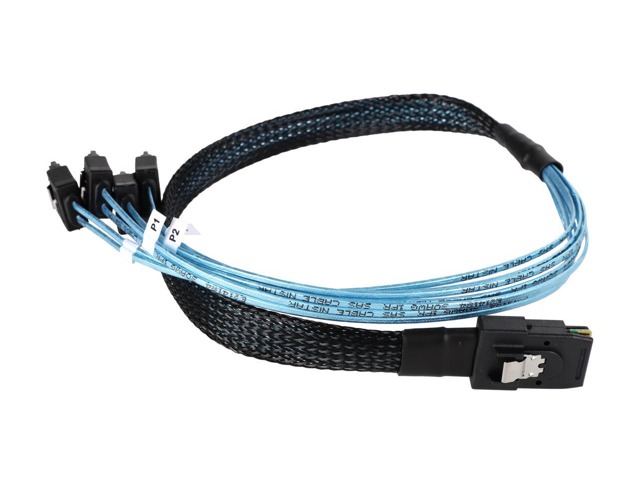 Athena Power GPU Server 6G Data Cable for RM3U8G1043 0.5M Mini SAS