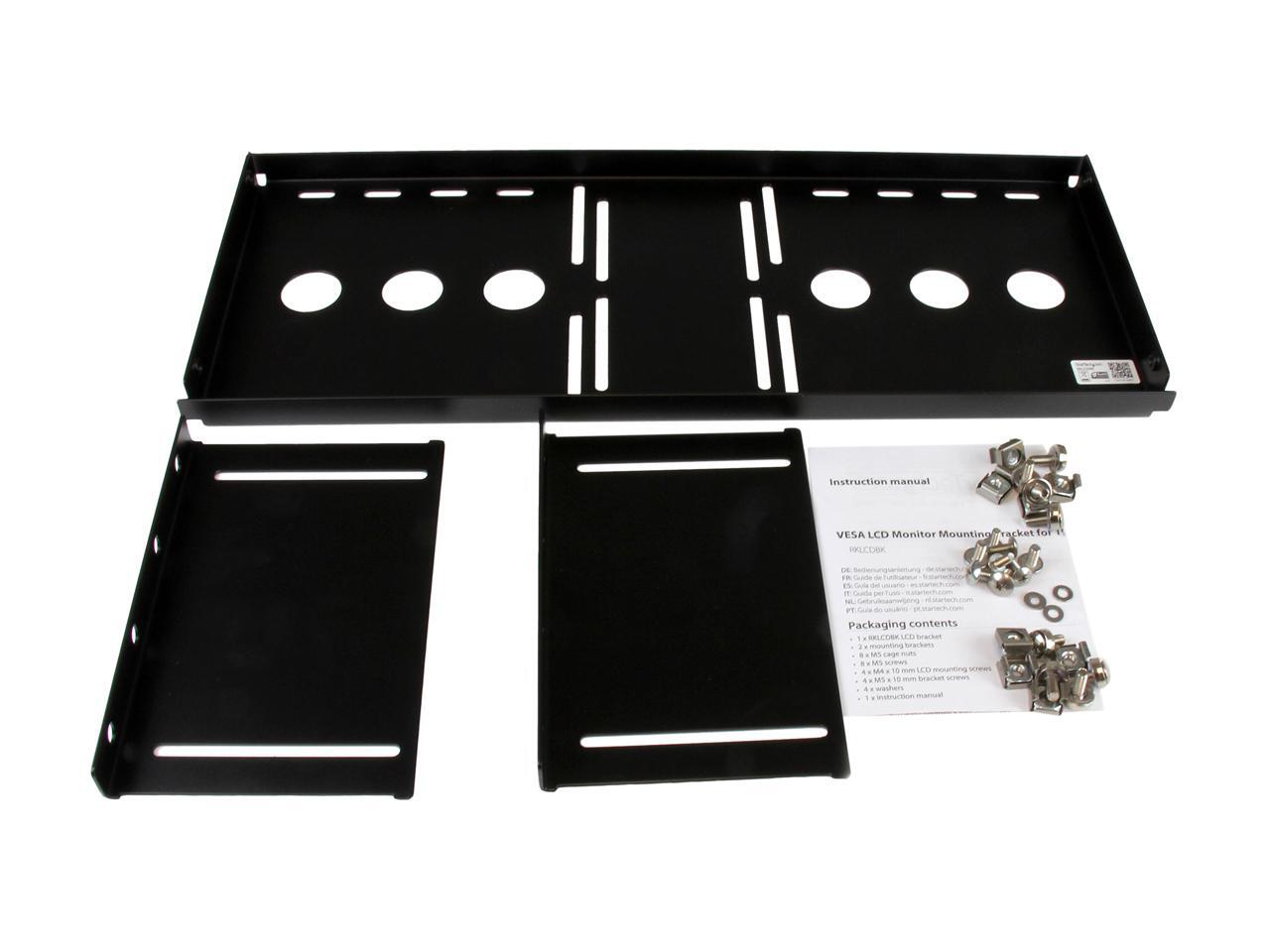 RKLCDBK 4U Universal VESA LCD Monitor Mounting Bracket for