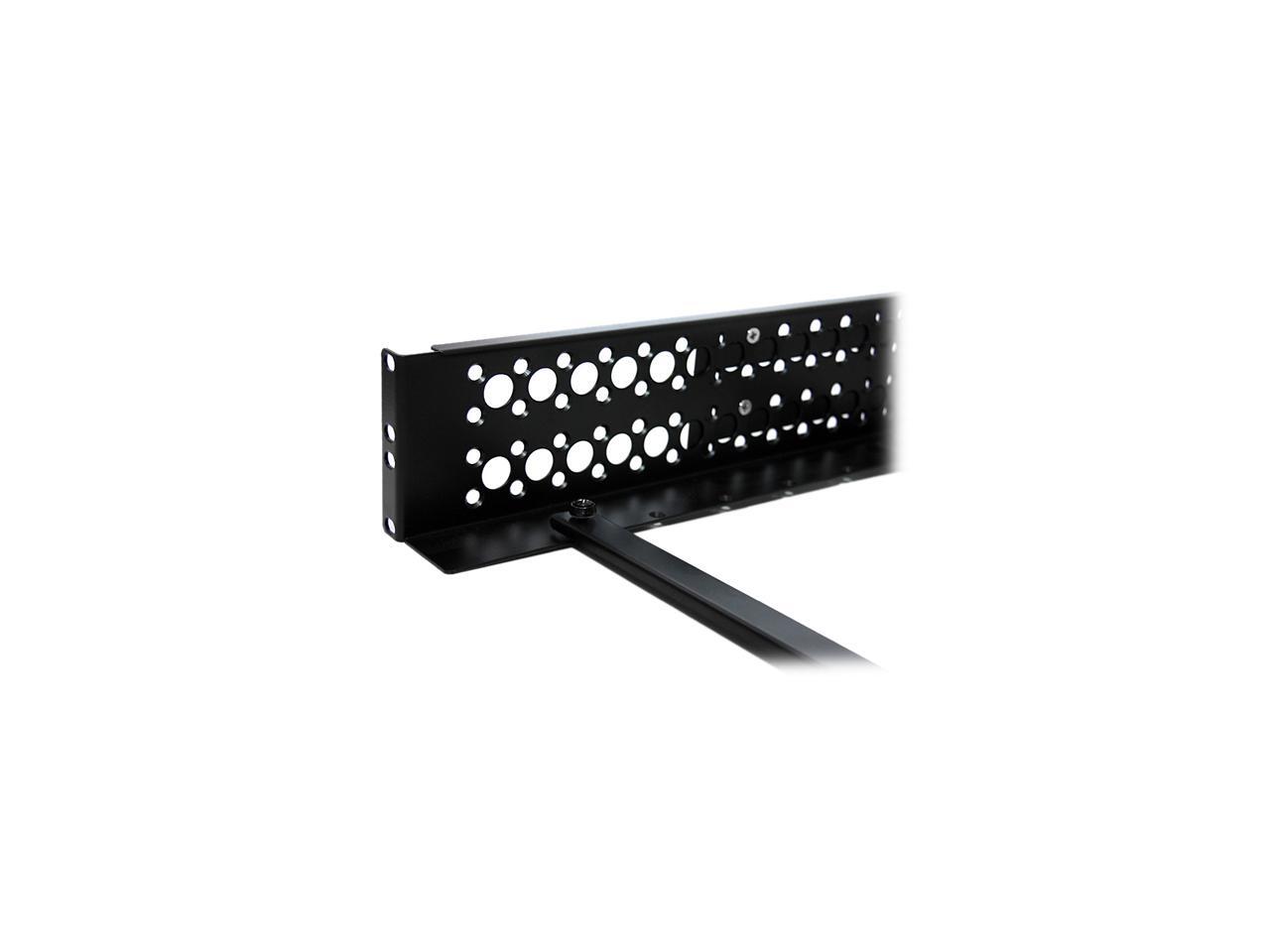 StarTech.com UNIRAILS2U 2U Fixed 19