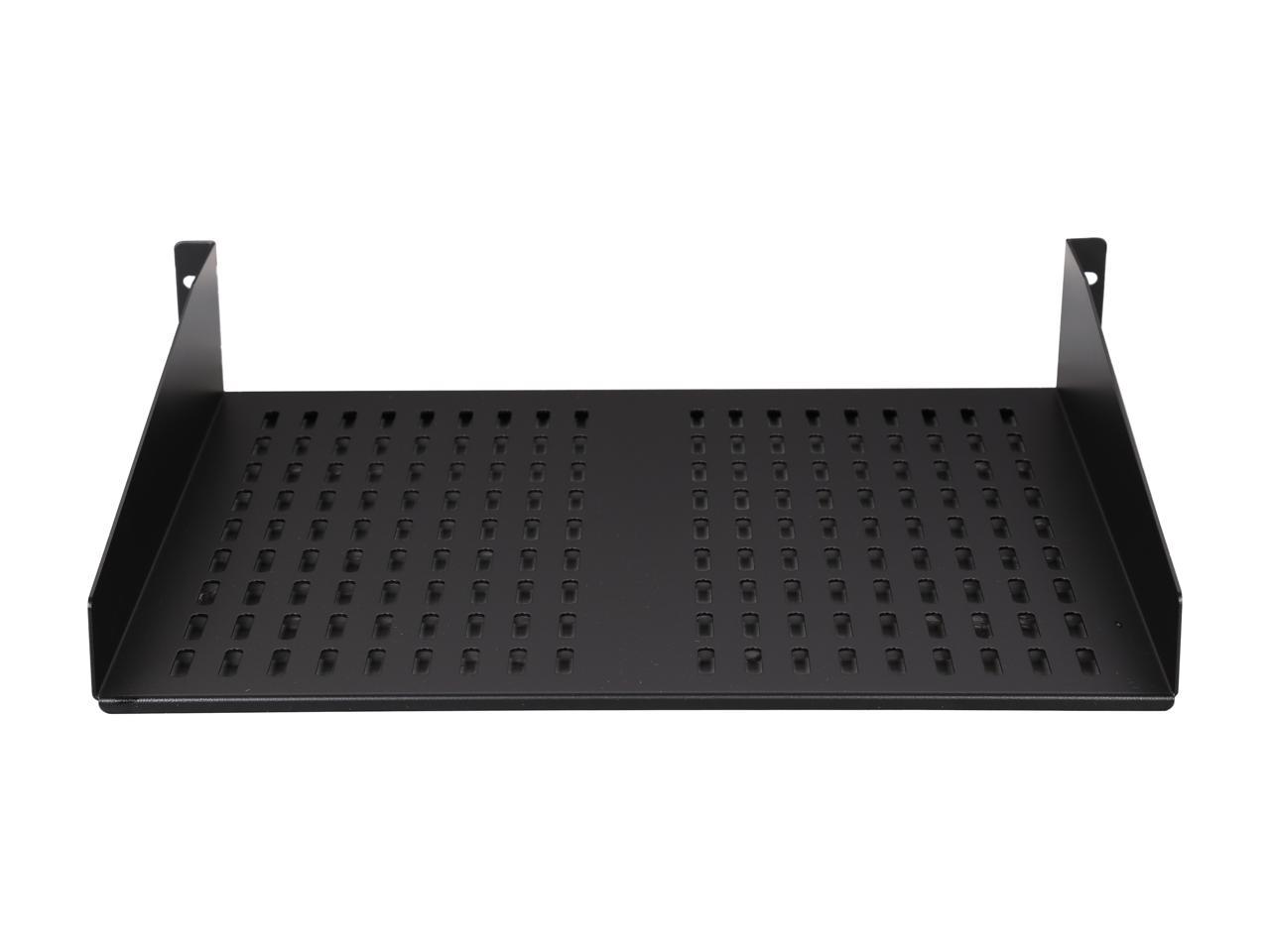 StarTech.com 2U 16in Universal Vented Rack Mount Cantilever Shelf ...