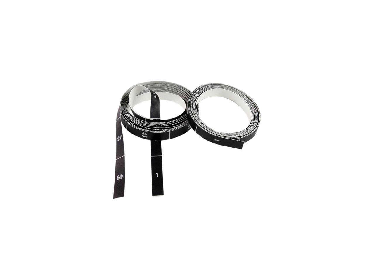 RKUNITAPE Rack Unit Labels Server Rack Unit Alignment