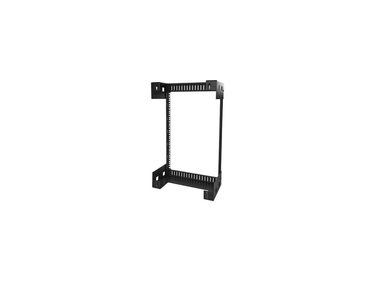 StarTech RK12WALLO Wall Mount Server Rack 12U Rack 12 in Deep Open Frame Network Rack