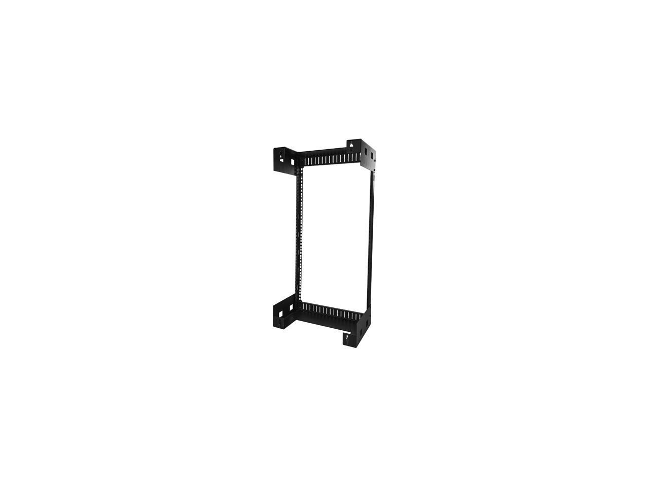 StarTech RK15WALLO Wall Mount Server Rack 15U Rack 12 in Deep Open Frame Network Rack