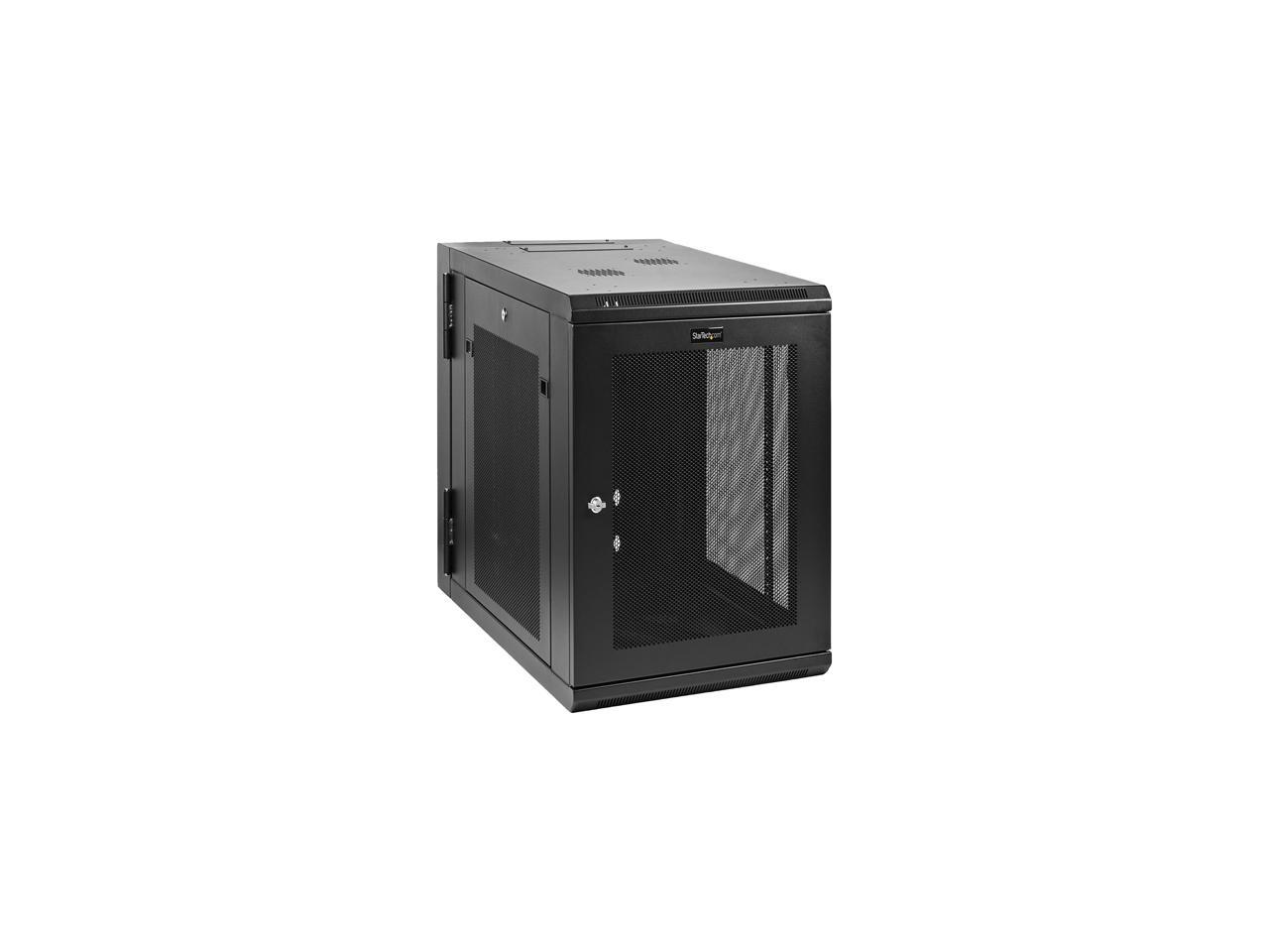 StarTech RK1232WALHM Wall Mount Server Rack Cabinet - 12U Rack - 32 in ...