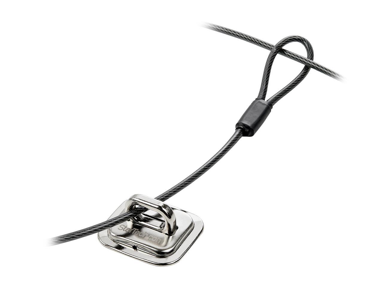 thumbnail image 2 of LORADAR Stainless Steel Security Anchor Plate - Desk Mount D-Ring For Cable Locks (Single Pack) 2 of 14