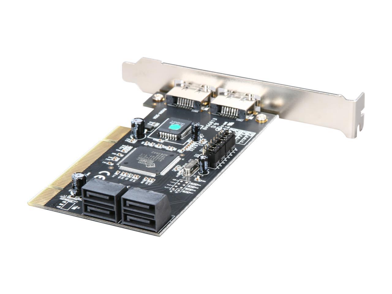 Rosewill RC-209-EX PCI 2.3, 32bit, 33/66Mhz SATA Controller Card ...