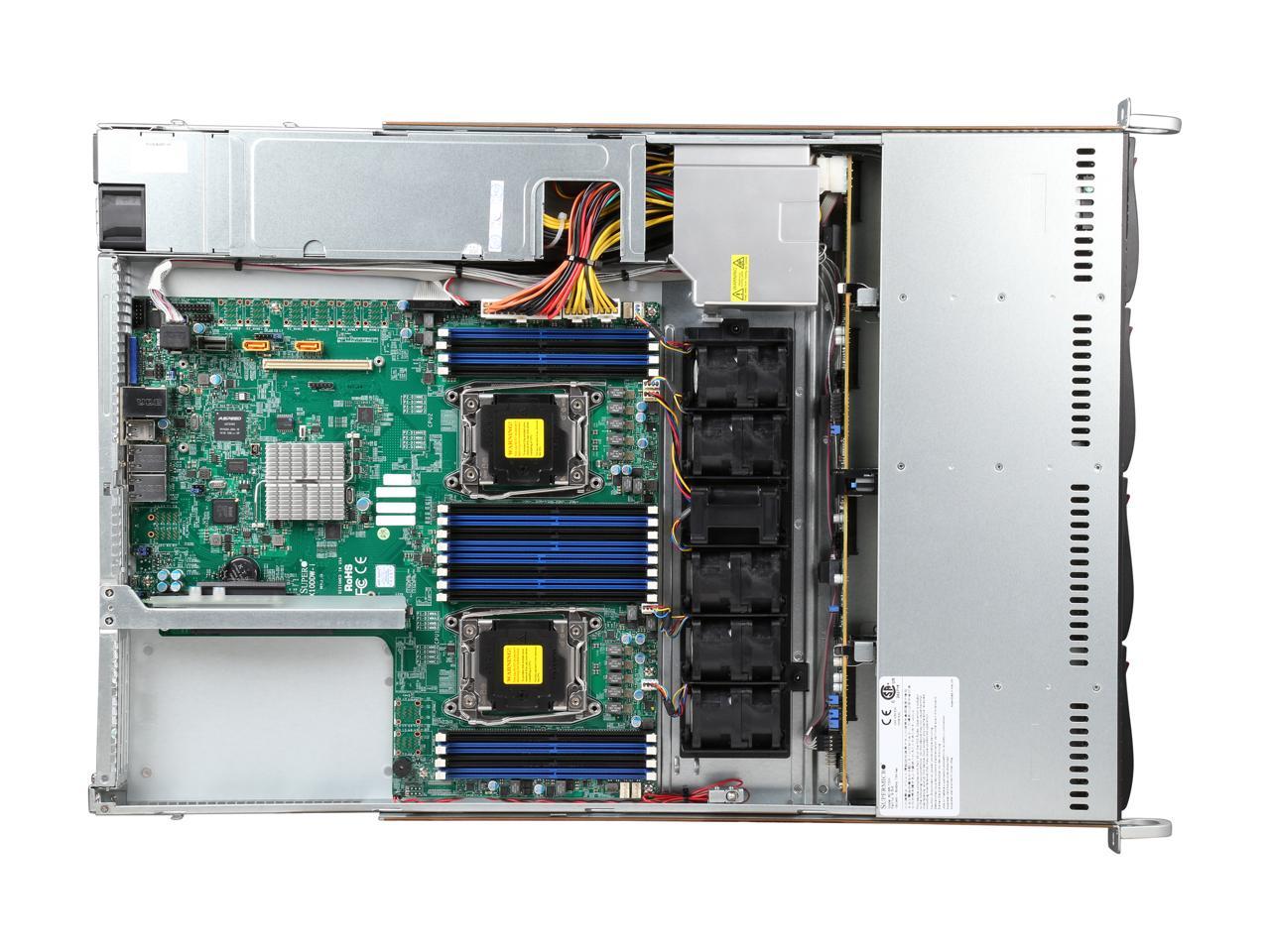 Supermicro SYS-6018R-MD X10DRD-L 2x E5-2650v4 2,2 GHz 128 GB 1U - Foto 5