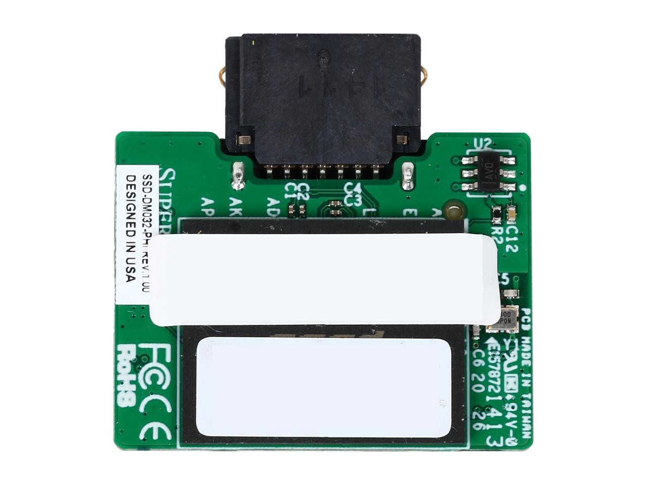 SUPERMICRO SSDDM032PHI SATA DOM (SuperDOM) Solutions