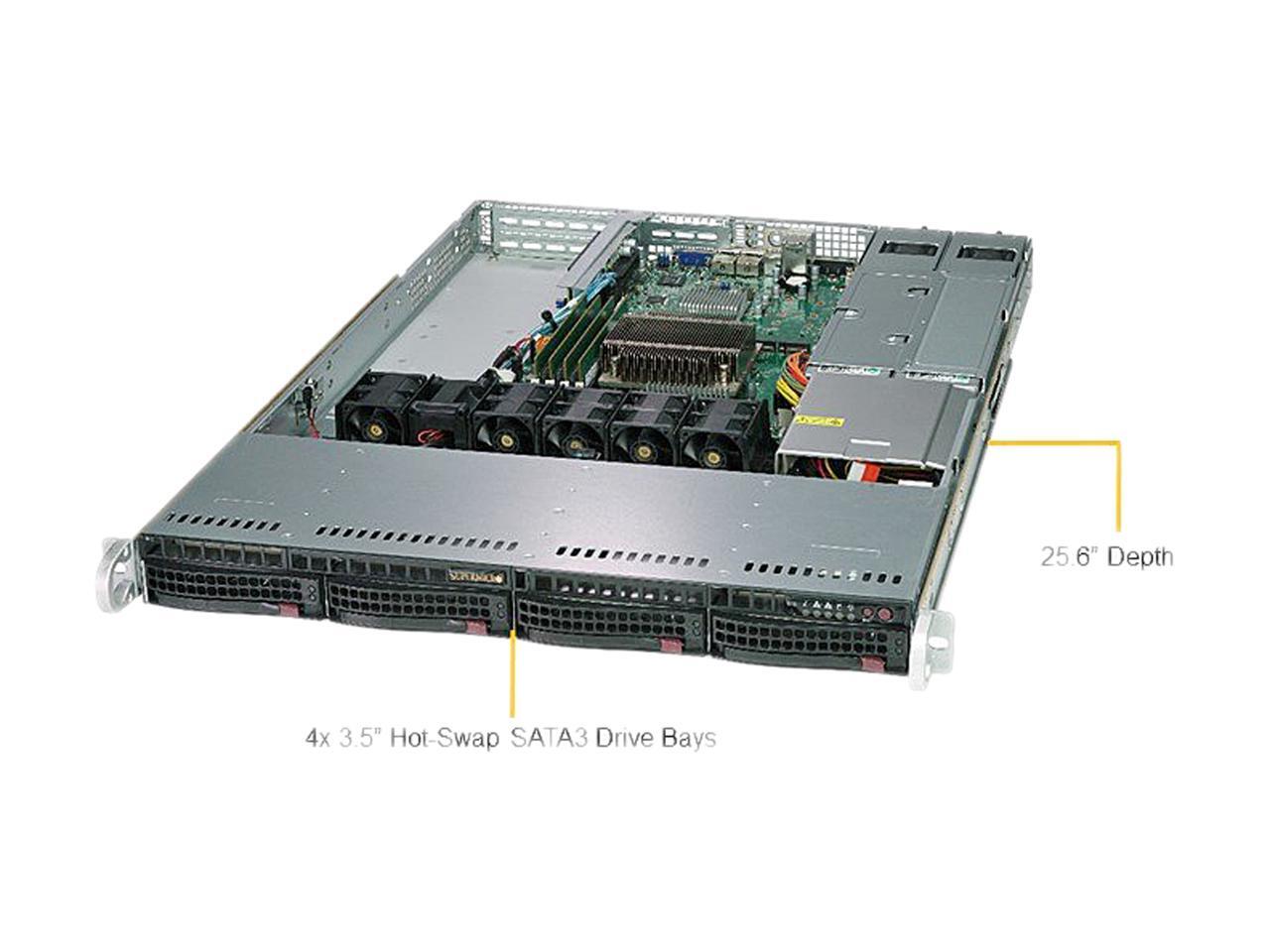 SUPERMICRO SYS5019CWR 1U Rackmount Server Barebone, For Customized