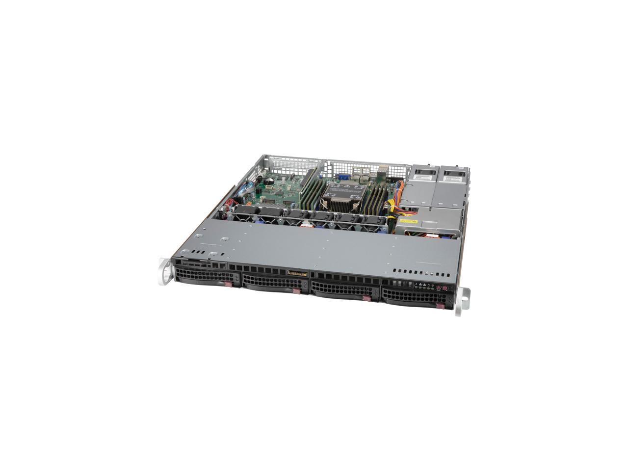 SUPERMICRO SuperServer SYS-510P-MR 1U Rackmount Server Barebone 