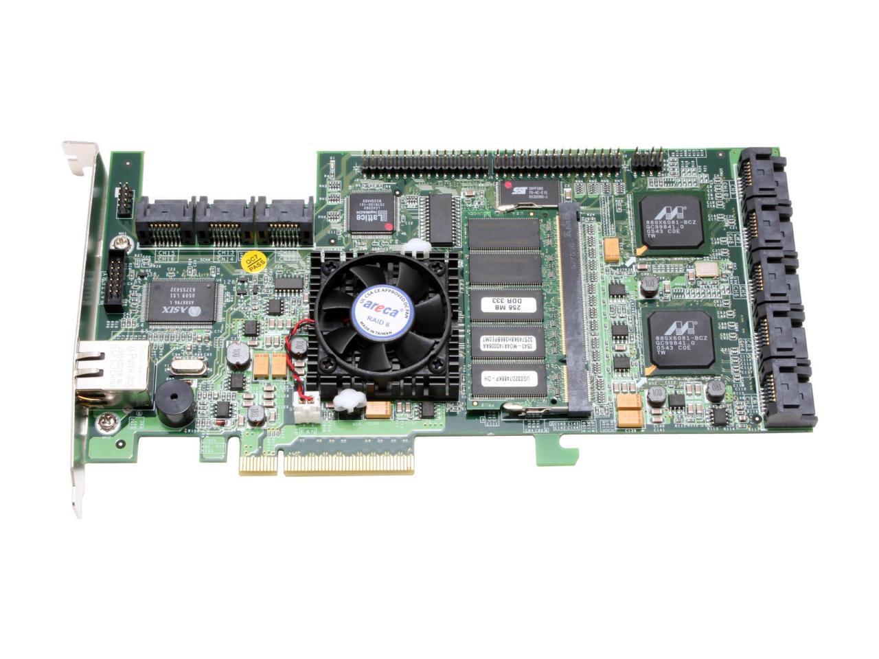Contrôleur RAID Areca ARC-1680X – PCIe X8 – 2 Ports – Reconditionné