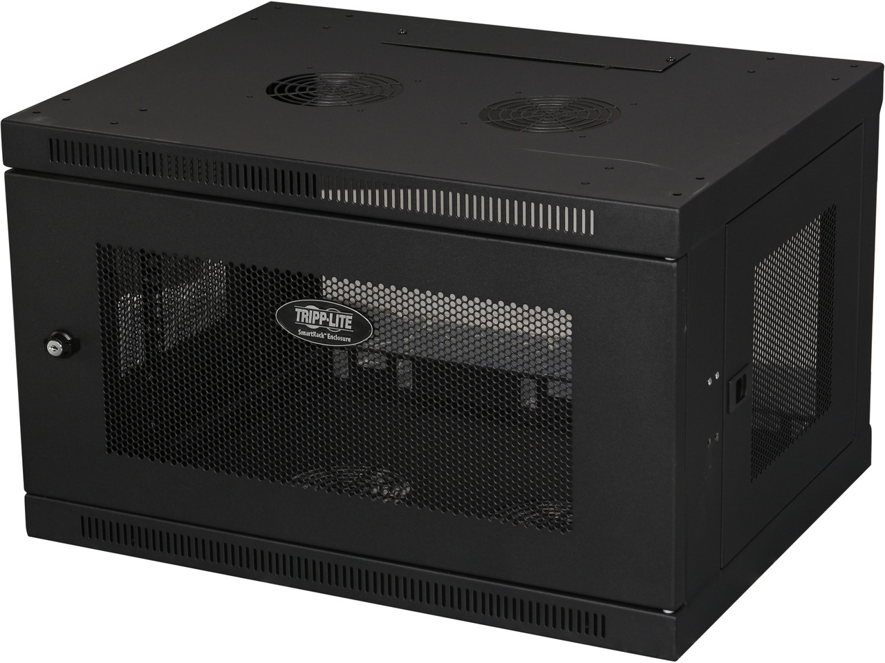 Tripp Lite SmartRack SRW6U – 6U Wall-Mount Server Rack, Vented, Locking, 200lb Capacity