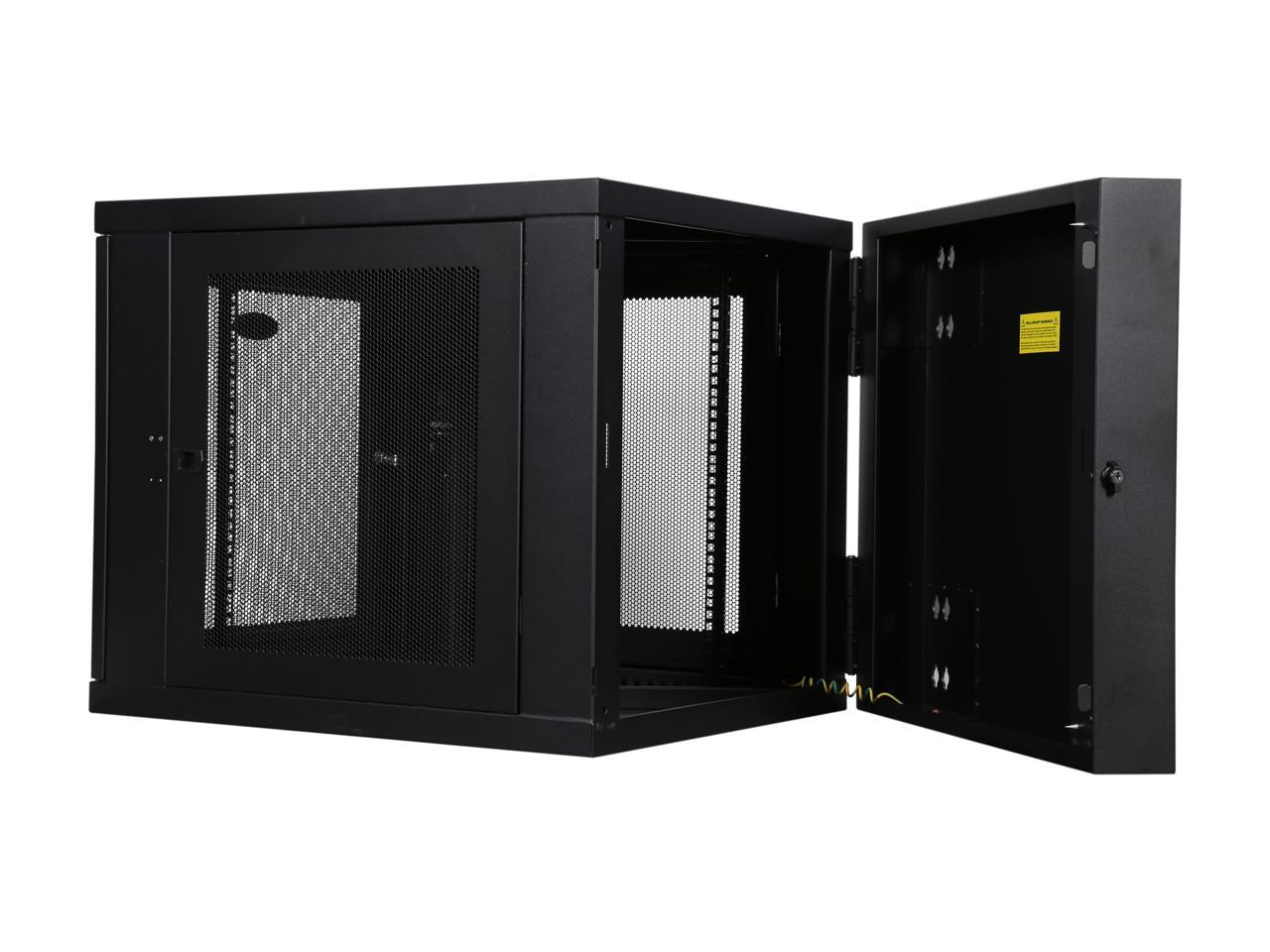 tripp lite 12u wall mount rack enclosure server cabinet