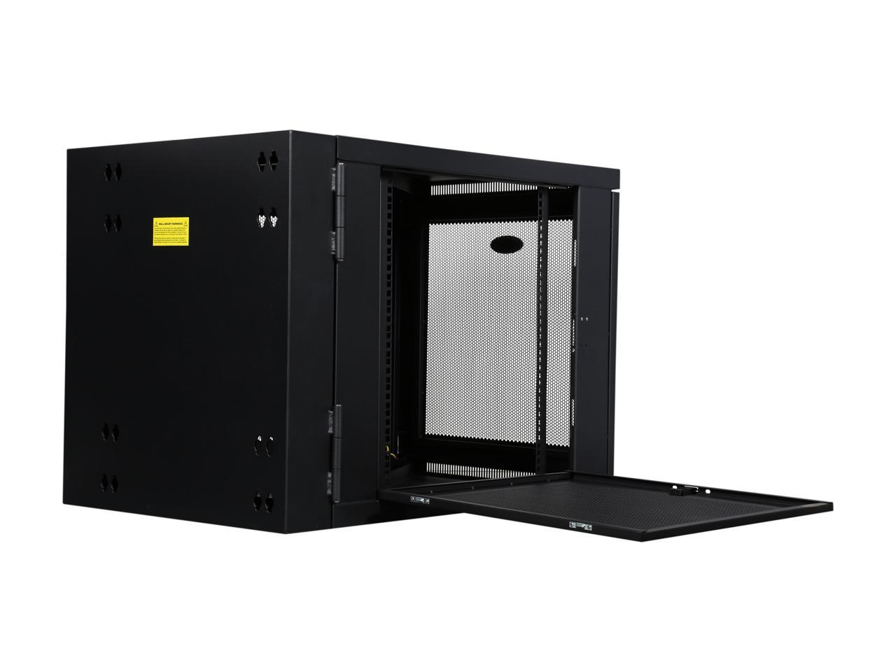 tripp lite 12u wall mount rack enclosure server cabinet