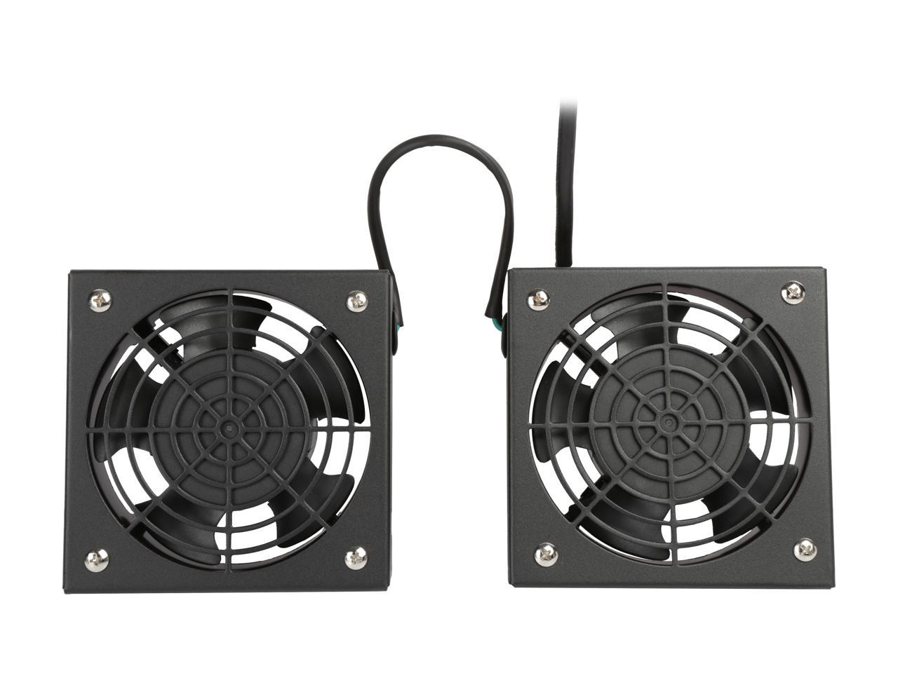 TRIPP LITE SRFANWM SMARTRACK Series Wall-Mount Roof Fan Kit, 120V (2 ...