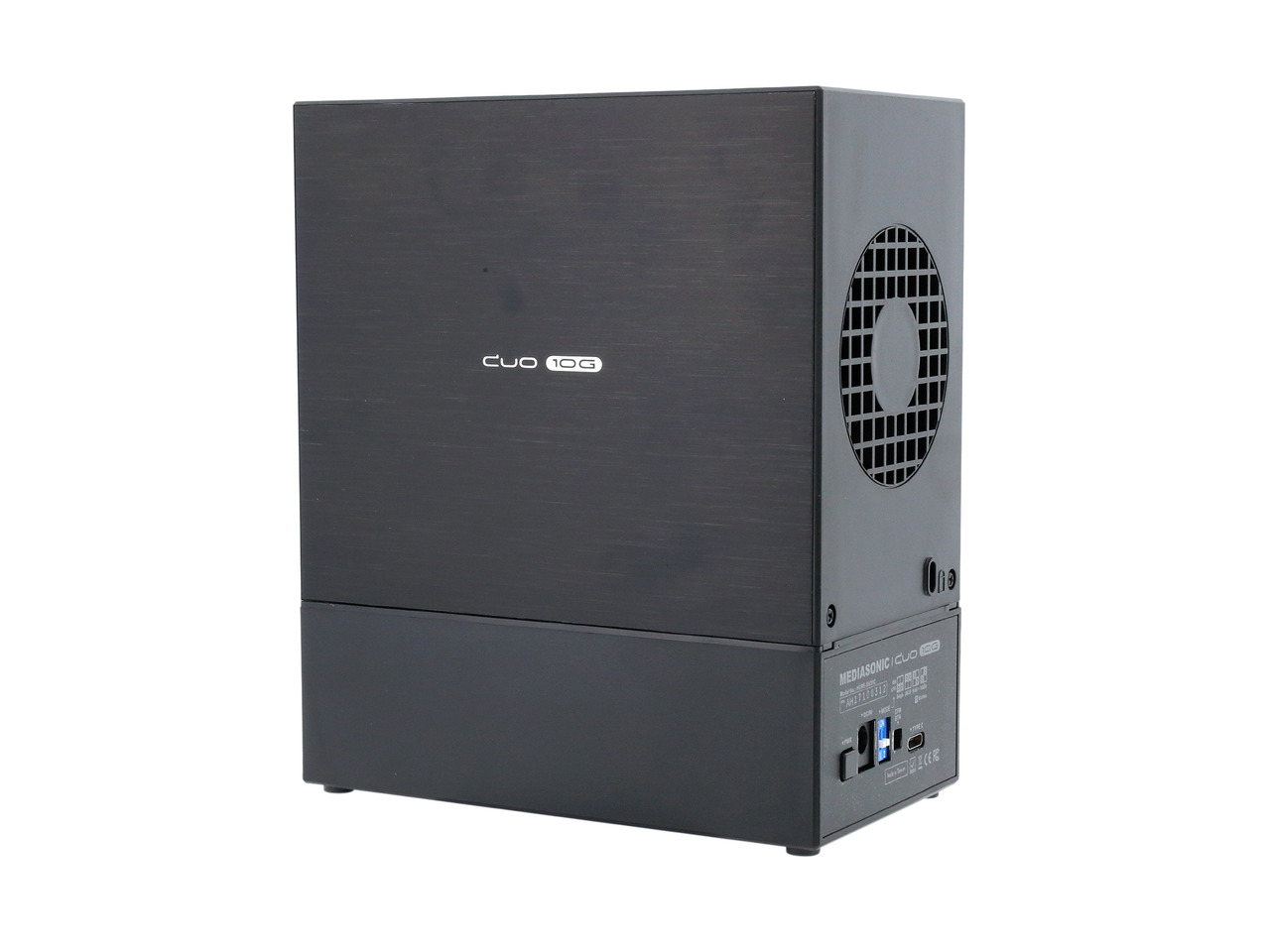 thumbnail interactive-video image 1 of Mediasonic HUR5-SU31C USB 3.2 Gen 2 10Gbps 2-Bay RAID Enclosure For 3.5" SATA HDDs 1 of 6