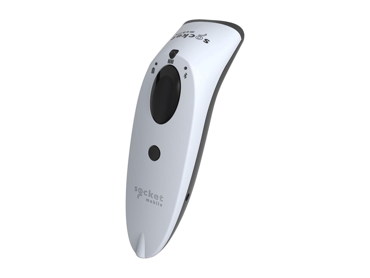 Socket Mobile SocketScan S700 1D Imager Barcode Scanner with Bluetooth,  White - CX3397-1855