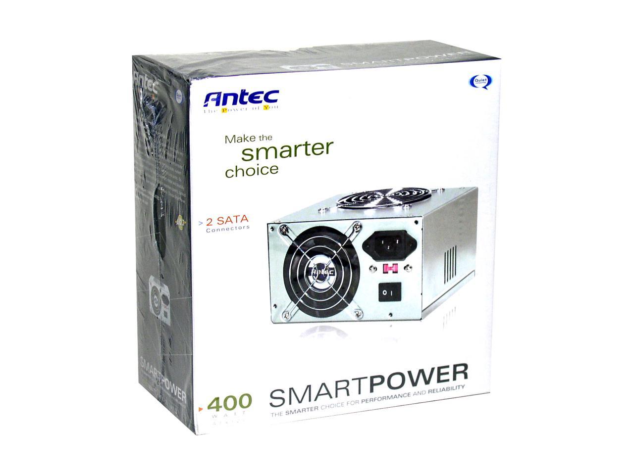 Antec VP400PC, 400 W, 230 V, 47 - 63 Hz, 4 A, +12V1