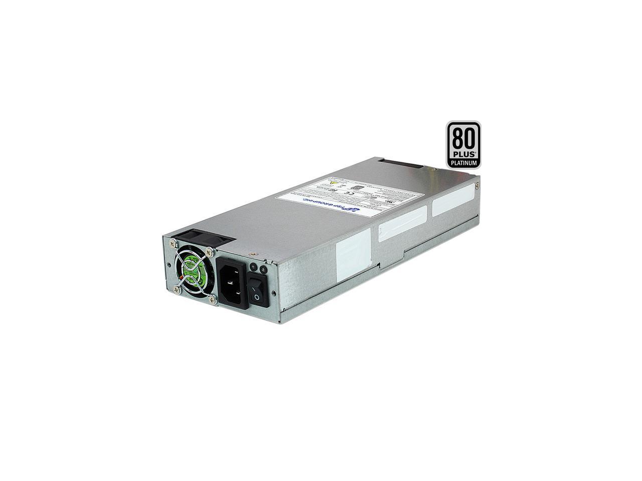 FSP Group 600W ATX Power Supply PMBus V1.2 Single 1U Size 80 PLUS Platinum Certified for Rack