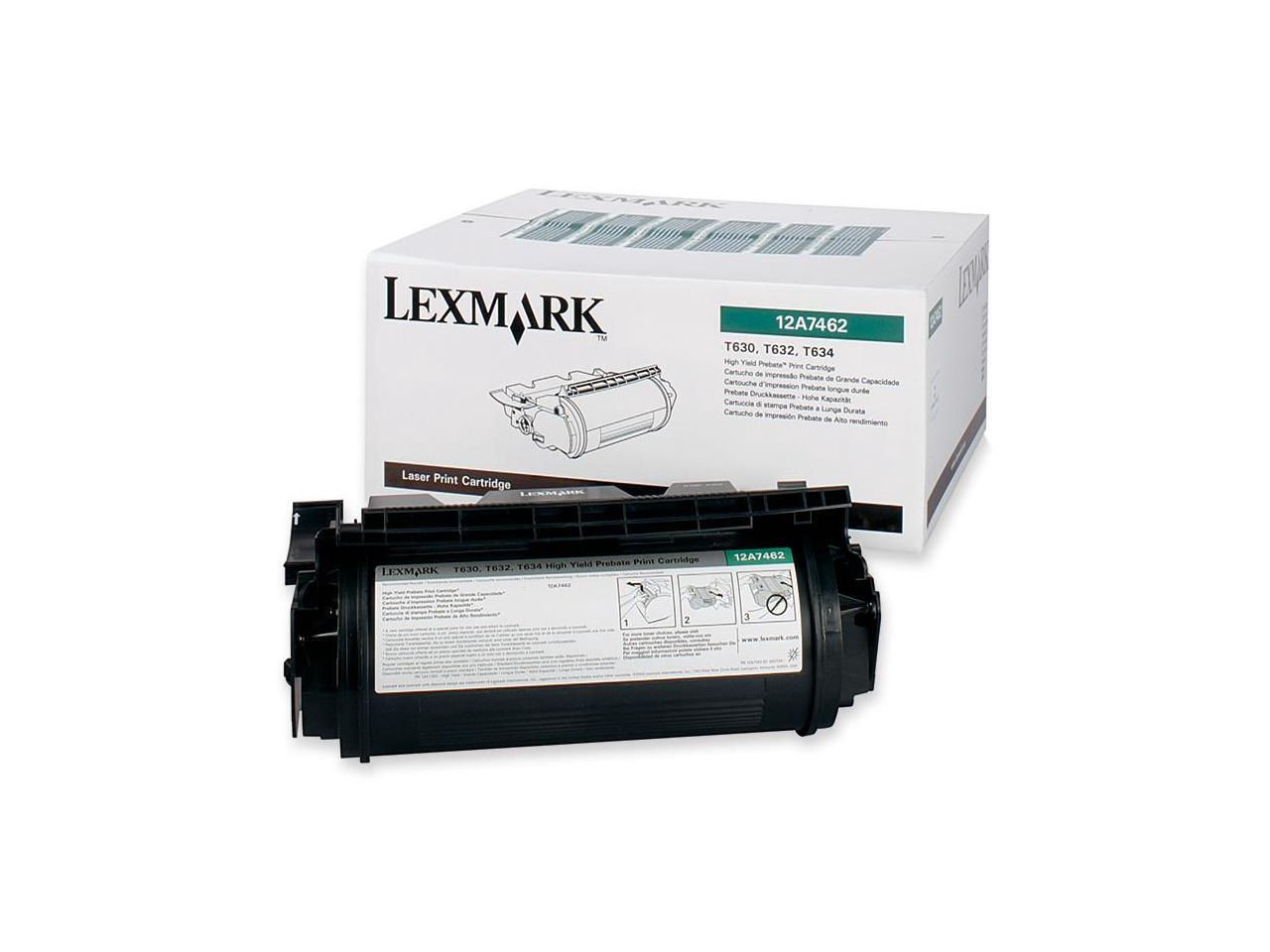 New 12A7462 Compatible Lexmark High Yield Black Toner COMP