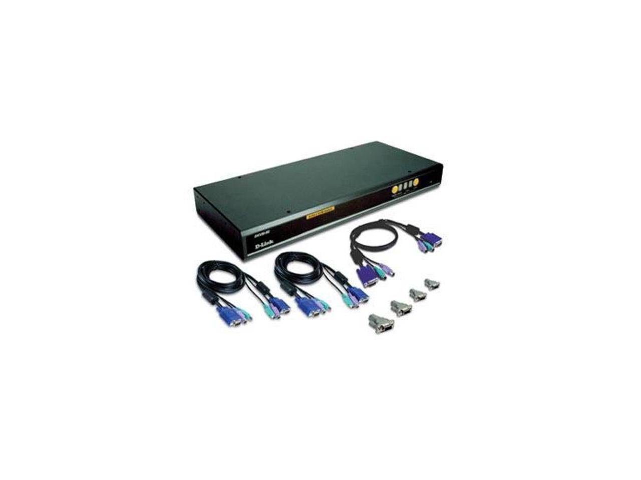 DLink DKVM8E 8Port Stackable KVM Switch