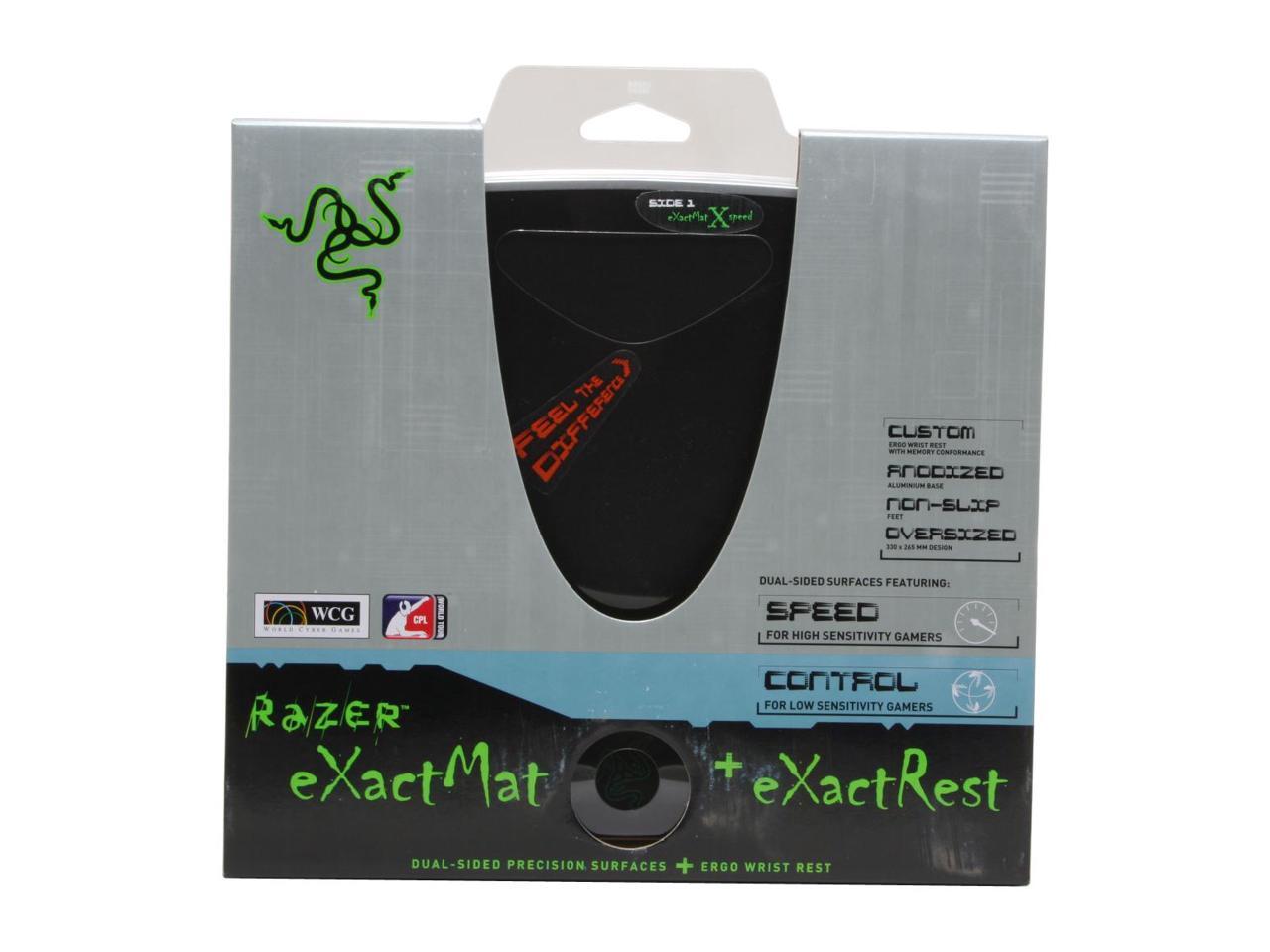 Razer eXactMat and eXactRest Bundle Mouse Pad and Wrist Rest Full