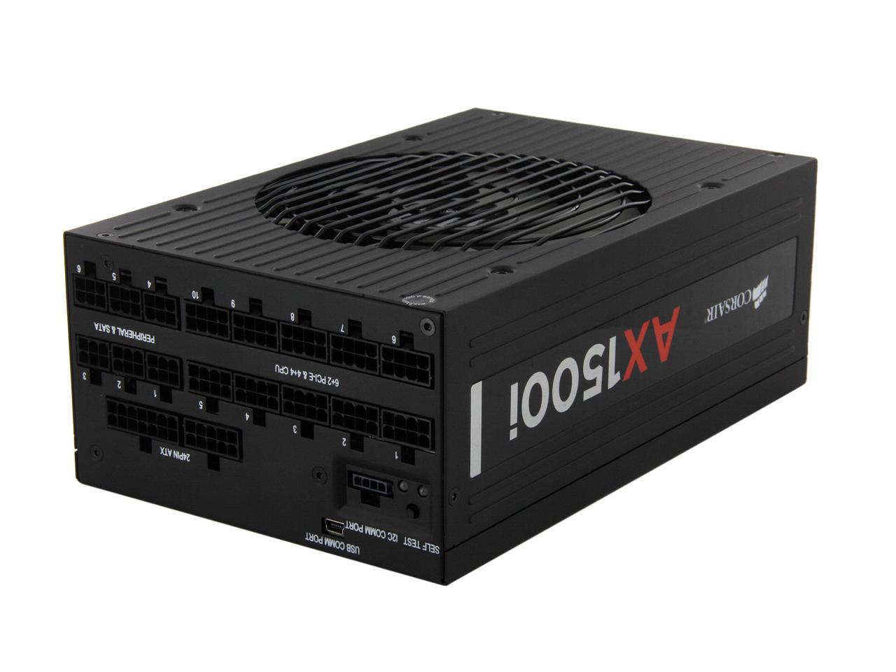 CORSAIR AXi Series AX1500i Digital 1500W 80 PLUS TITANIUM Haswell Ready
