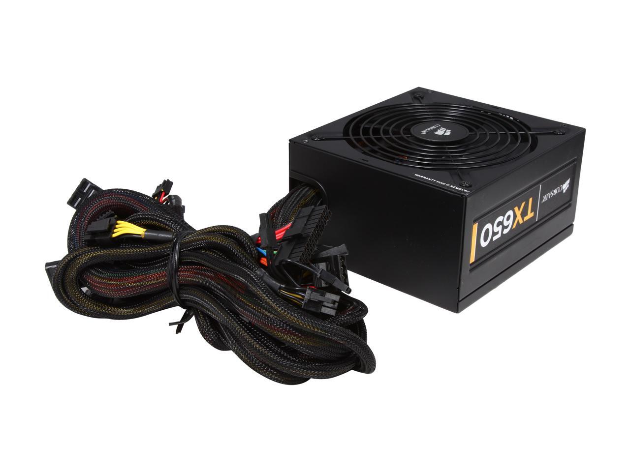 Refurbished Corsair Certified CMPSU650TXV2 Enthusiast Series TX650