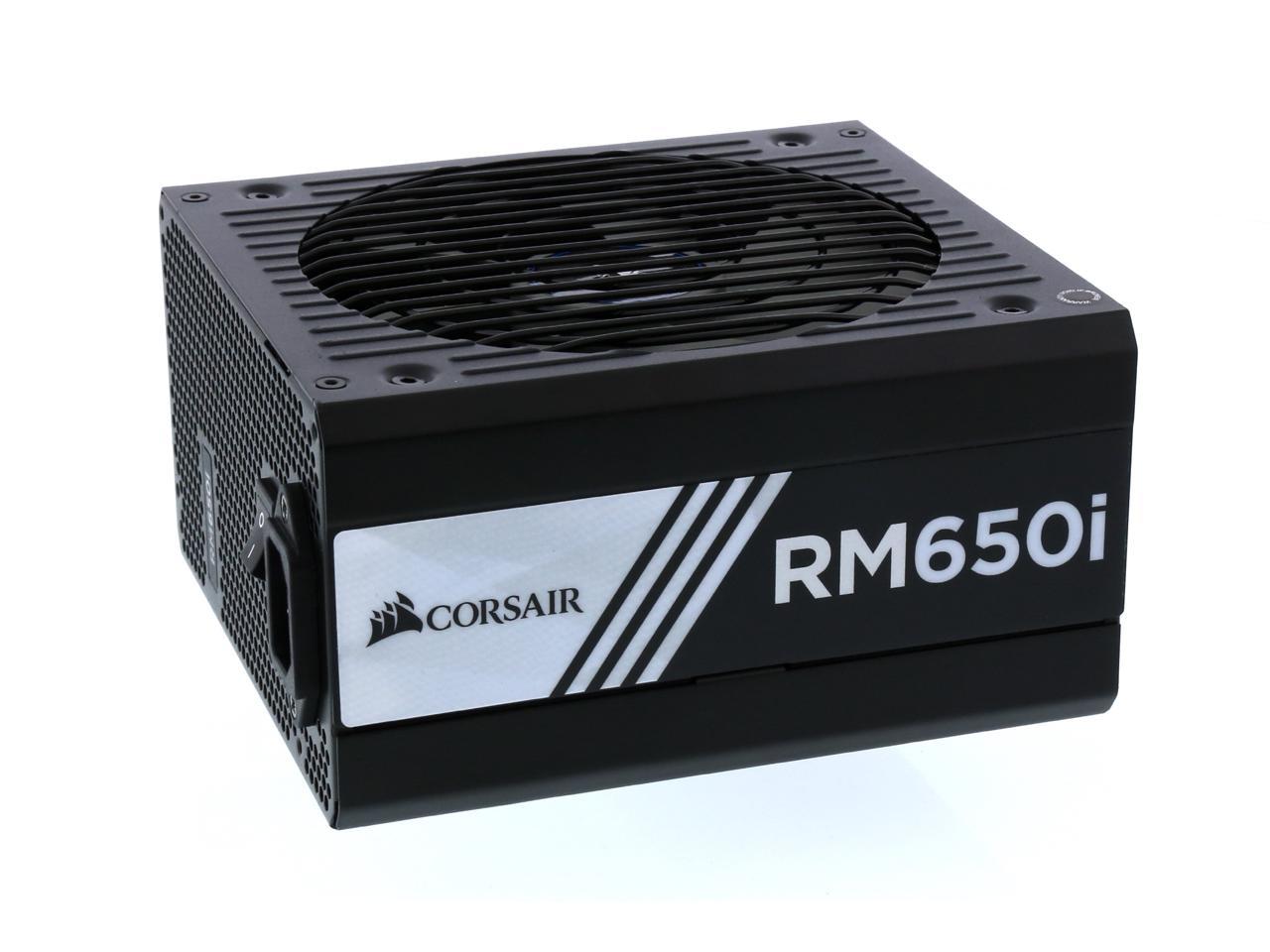 Corsair Rmi Series Rm650i 650w 80 Plus Gold Haswell Ready Full Modular Atx12v Eps12v Sli And Crossfire Ready Power Supply With C Link Monitoring And Control Newegg Com